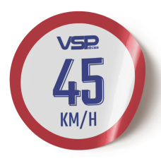 Stickers VSPièces 45km/h