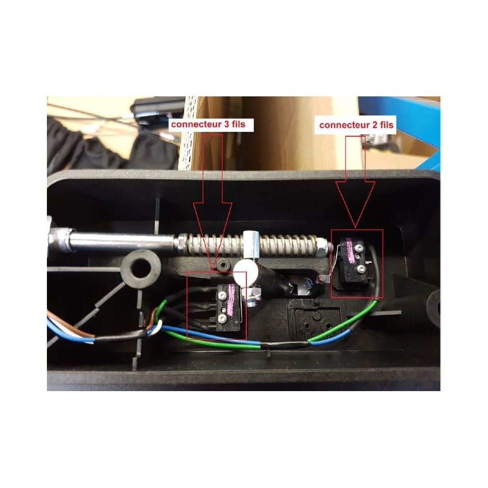 Faisceau levier inverseur Aixam