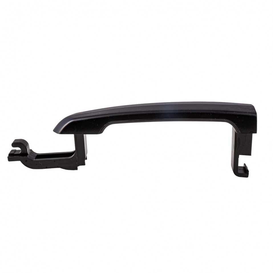 Poignée de porte extérieur droite ou gauche noir - Aixam