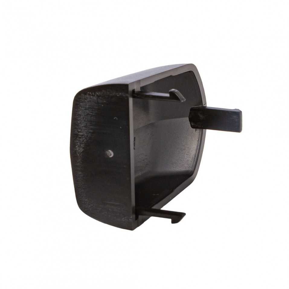 Enjoliveur de poignée de porte extérieur droit noir - Aixam