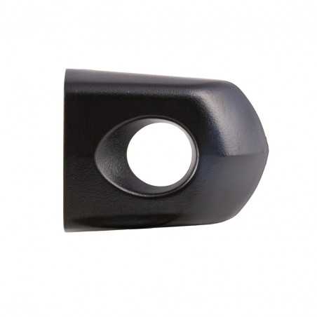 Enjoliveur de poignée de porte noir extérieur gauche avec trou de barillet - Aixam Enjoliveur de poignée de porte noir extérieur gauche avec trou de barillet - Aixam