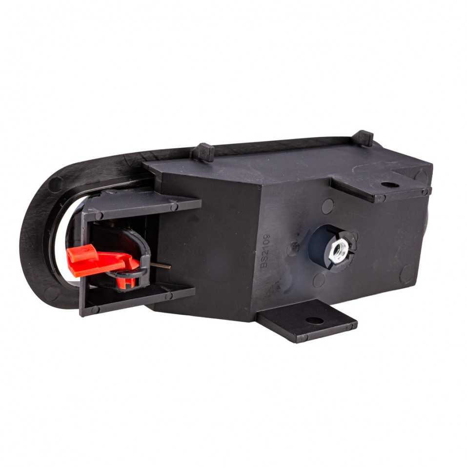 Poignée de porte intérieur noir - Aixam City / 721