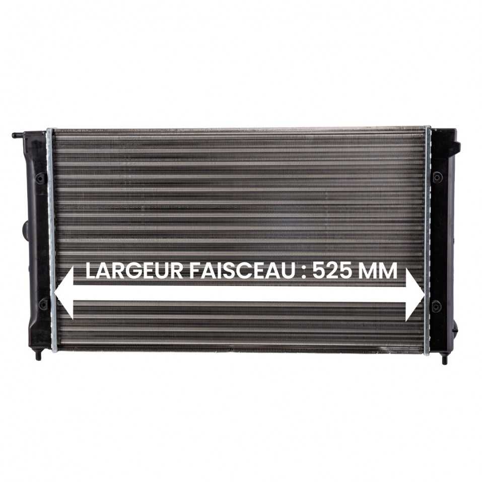 Radiateur Casalini M14 , M20 Faisceau 525 mm