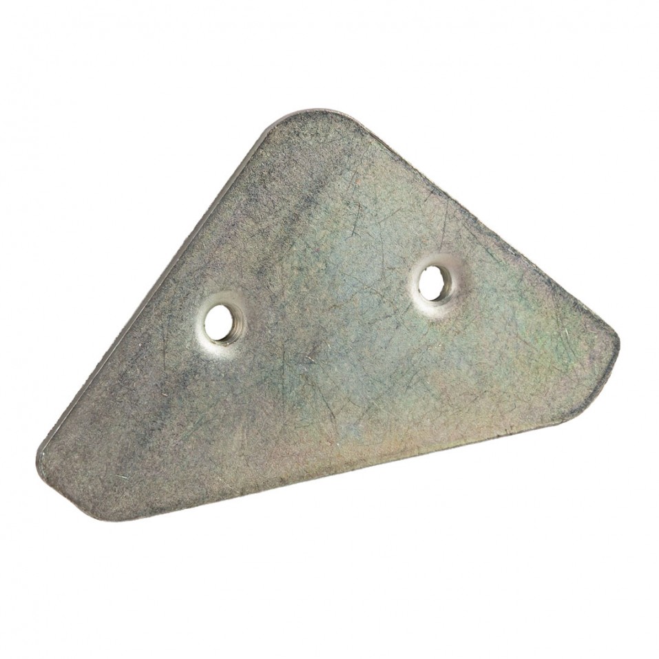 Contre plaque de charnière de capot avant Aixam de 2005 à 2016