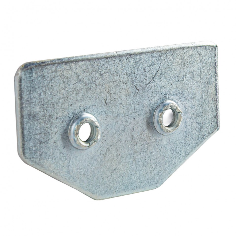 Contre plaque de charnière de capot avant Aixam 2020 2023