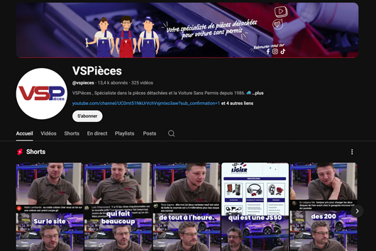 Youtube VSPièces