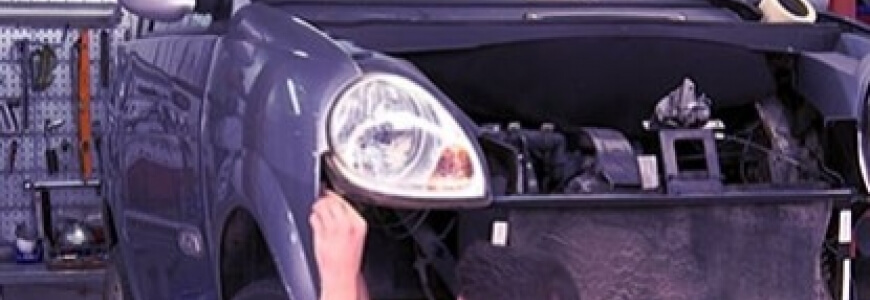 Cambiare parafango e fiancata microcar