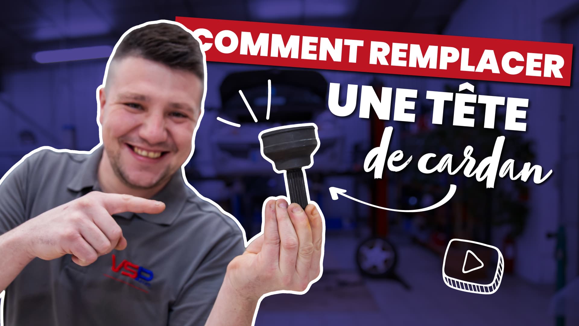 #101 : Changer une TÊTE de CARDAN - Voiture Sans Permis