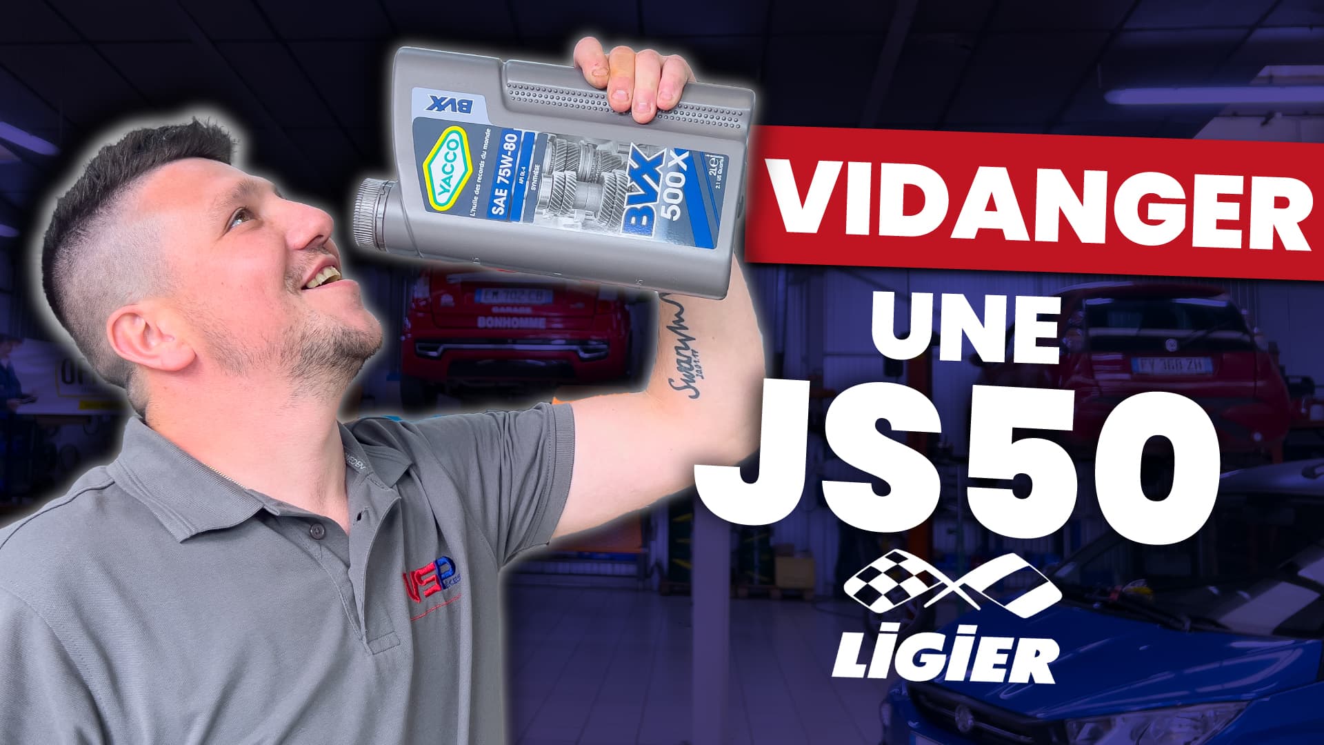 #109 - Vidange de boite de vitesse et remplissage par capteur de vitesse sur Ligier/Microcar