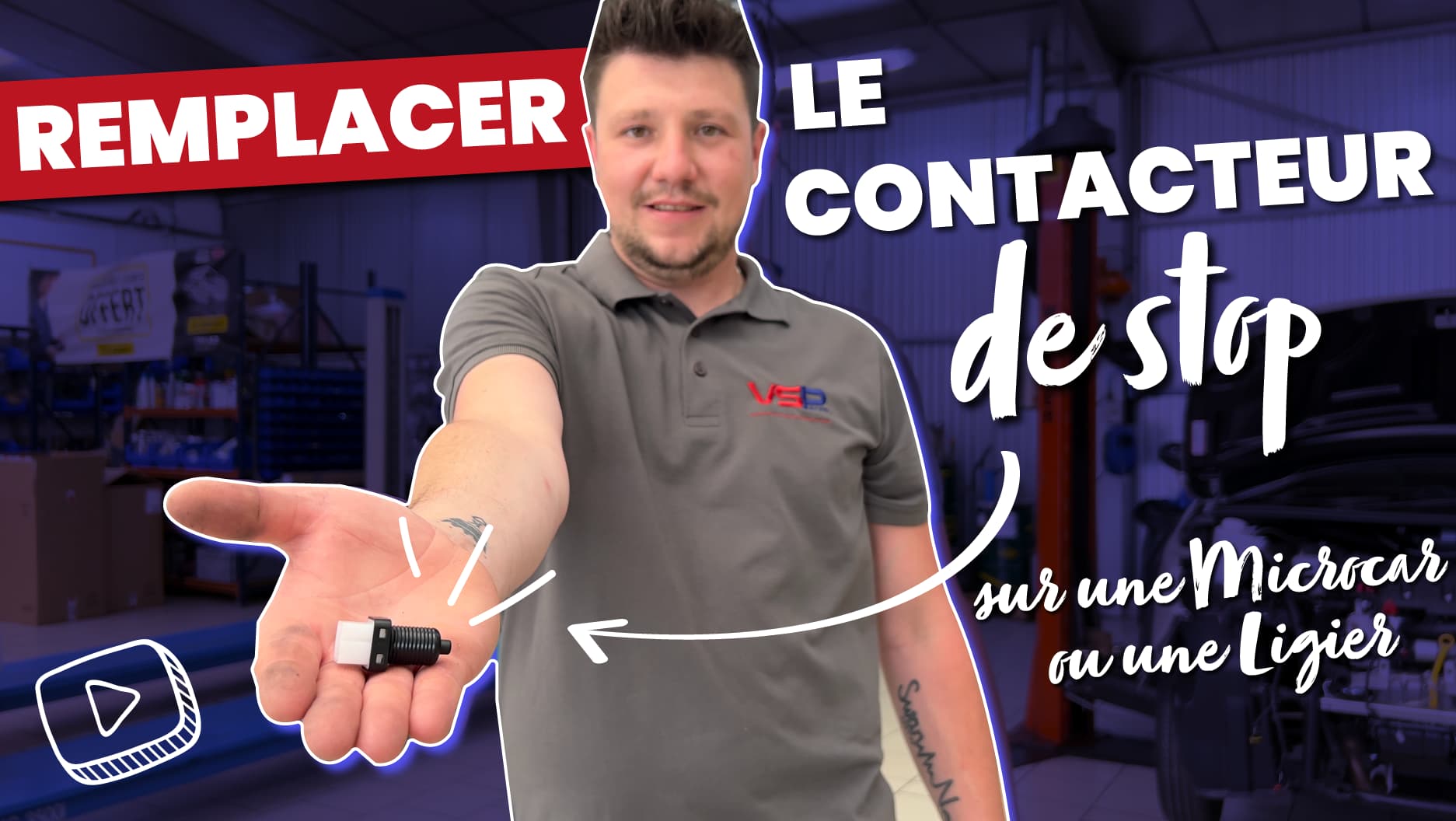 #92 - Changer un CONTACTEUR de feu STOP