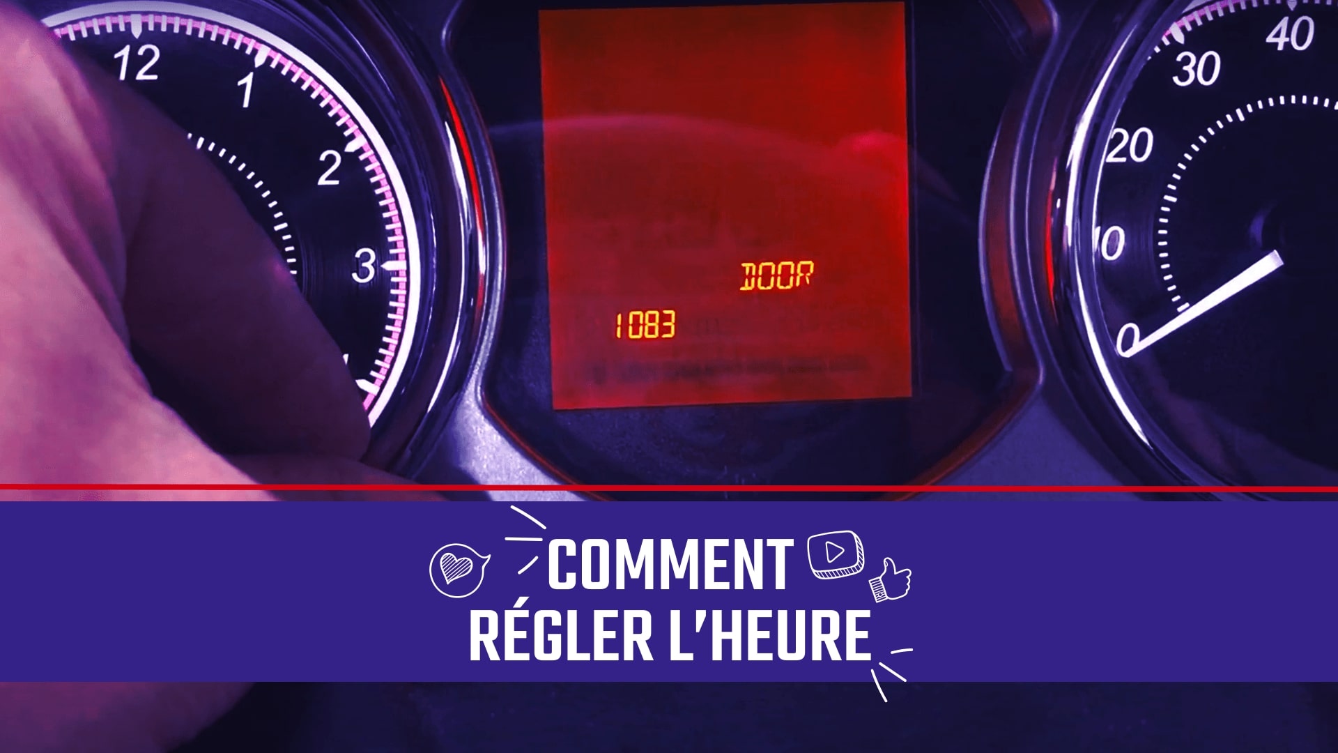 #2 - Comment régler l'heure sur une VSP Ligier