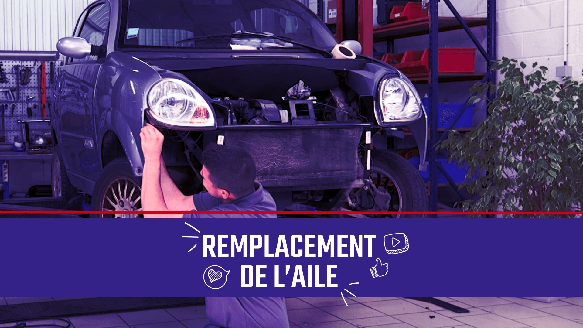 #26 - Comment déposer et reposer une aile et une joue d'aile