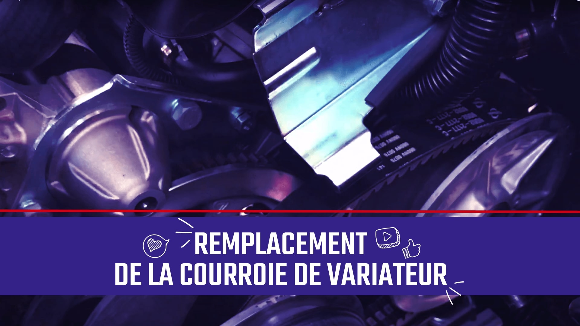 #3 - Remplacer la courroie de variateur d'une VSP
