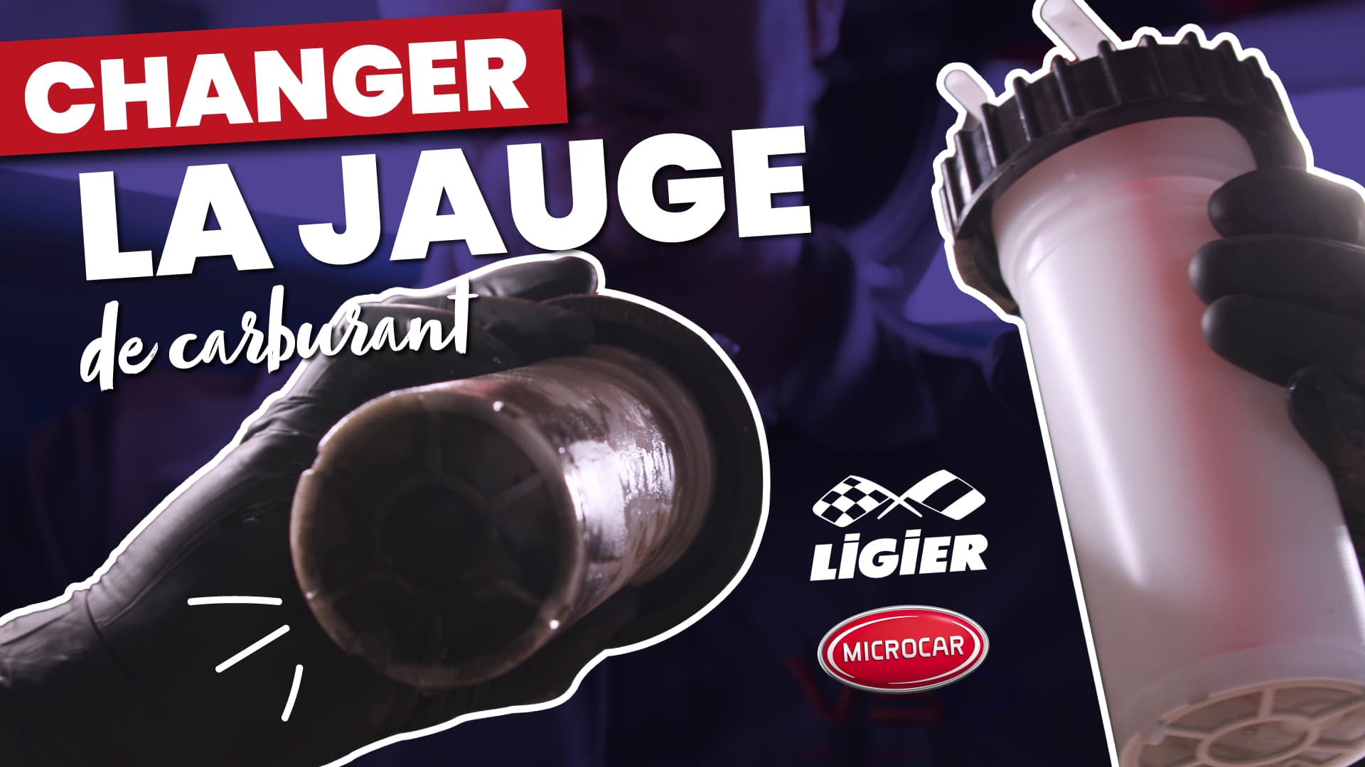 #103 - Changer la JAUGE du réservoir Ligier/Microcar (après 2013) - Voiture Sans Permis