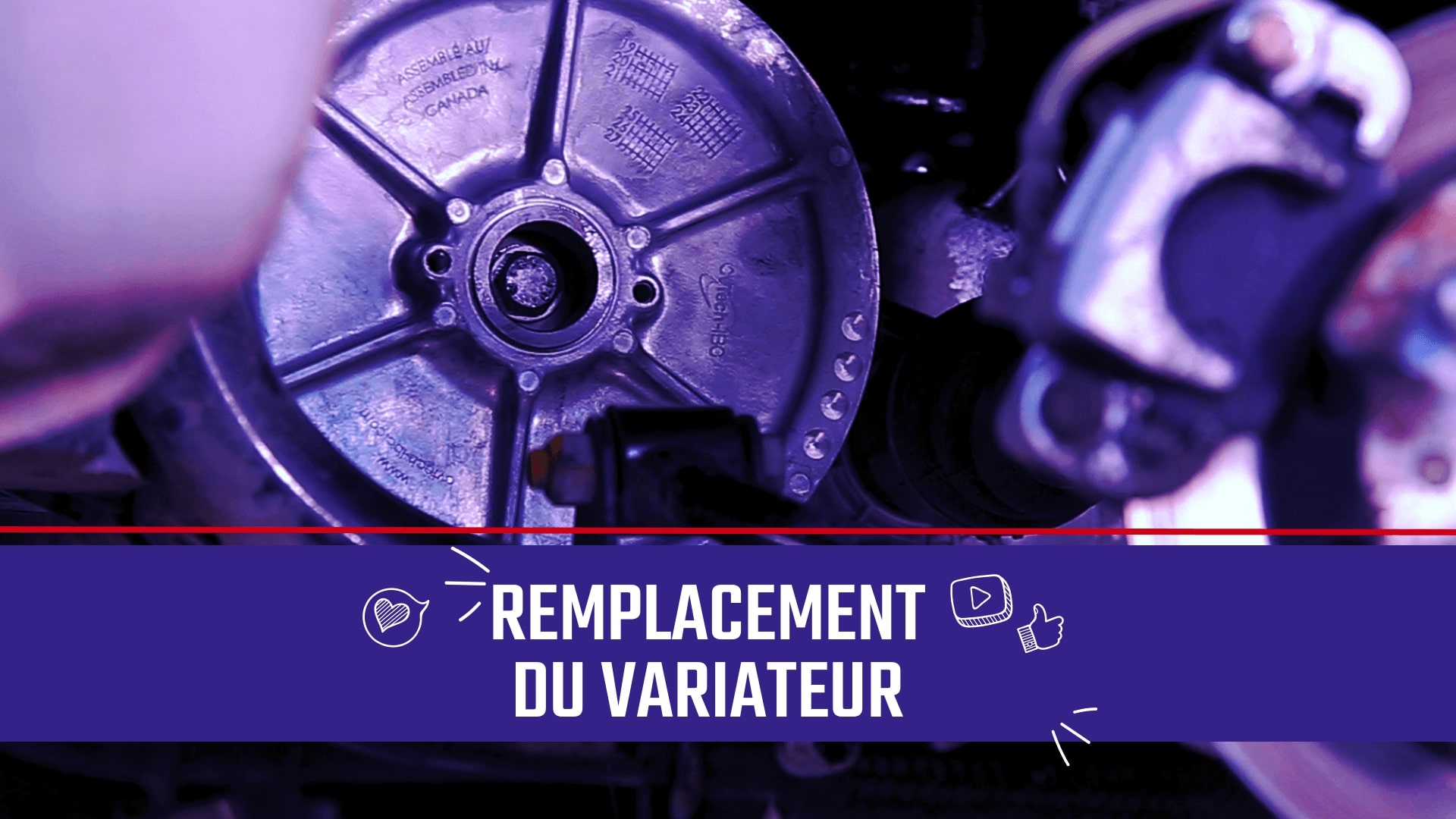 #34 - Remplacement du variateur de la boite de vitesse