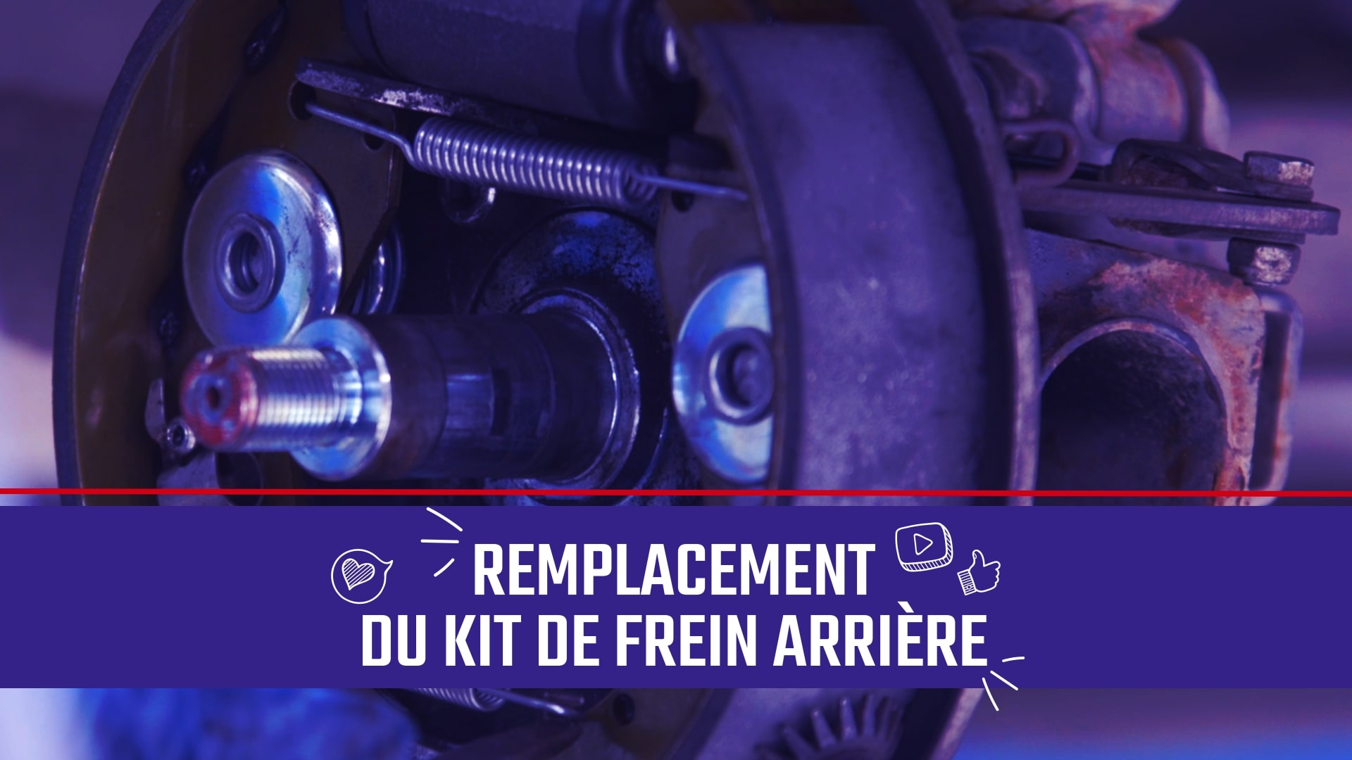 #38 - Remplacement du kit de frein arrière