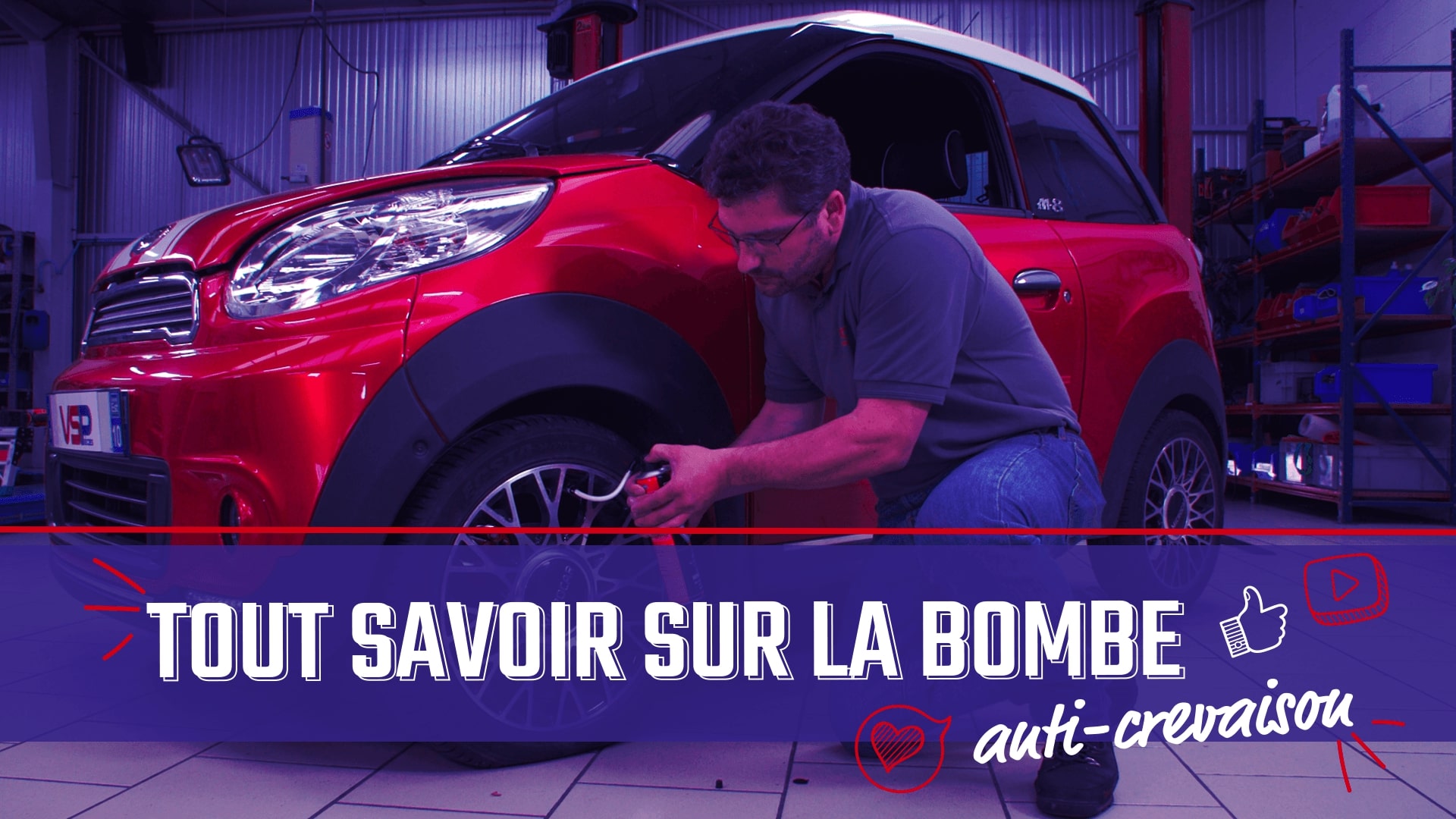 #42 - Tout savoir sur la bombe anti crevaison