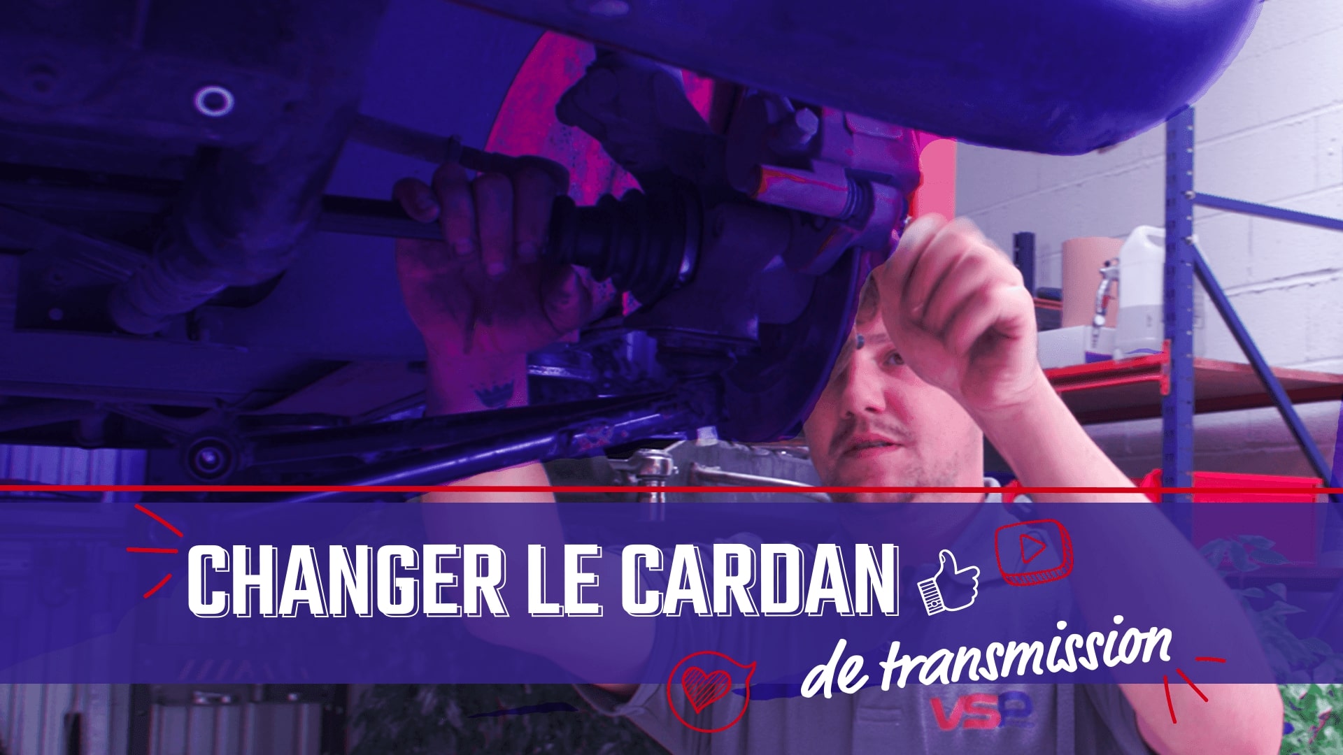 #44 - Comment changer le cardan de transmission