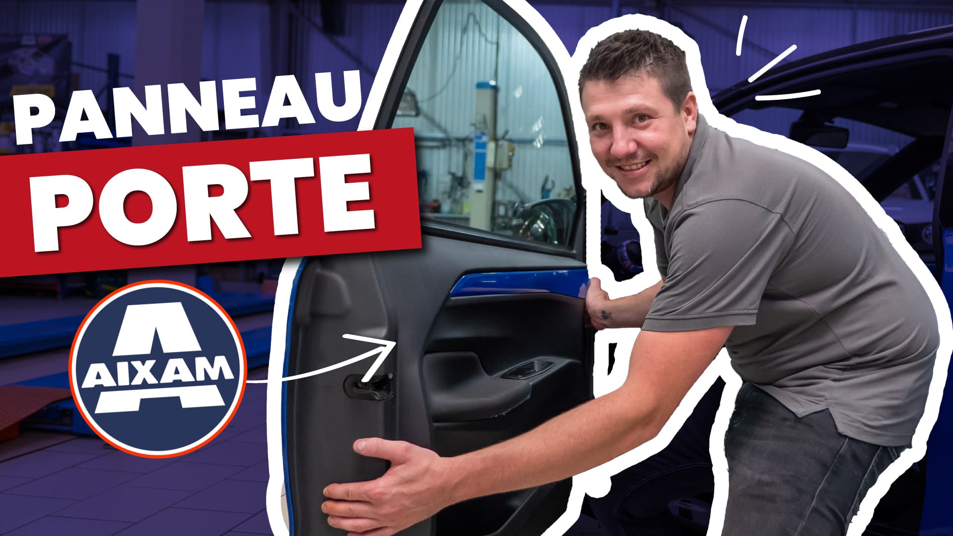 #113 - PANNEAU PORTE AIXAM RÉCENTE