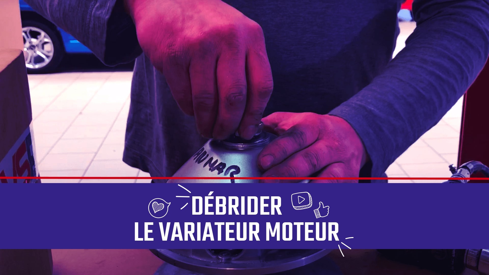 #5 - Débrier le variateur moteur