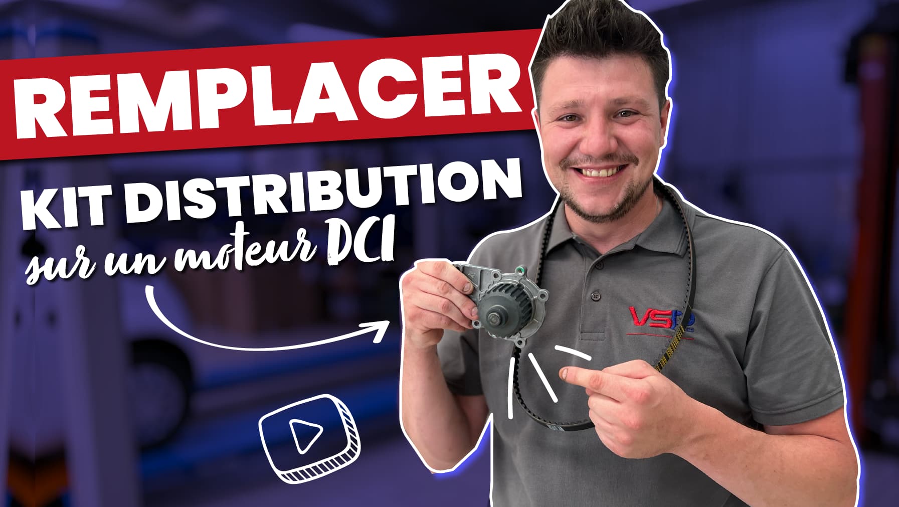 #90 - KIT de DISTRIBUTION sur moteur DCI