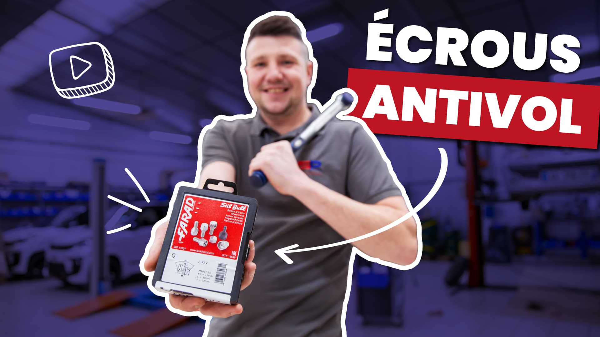 #104 - Installez des ÉCROUS ANTI-VOL sur une Voiture Sans Permis