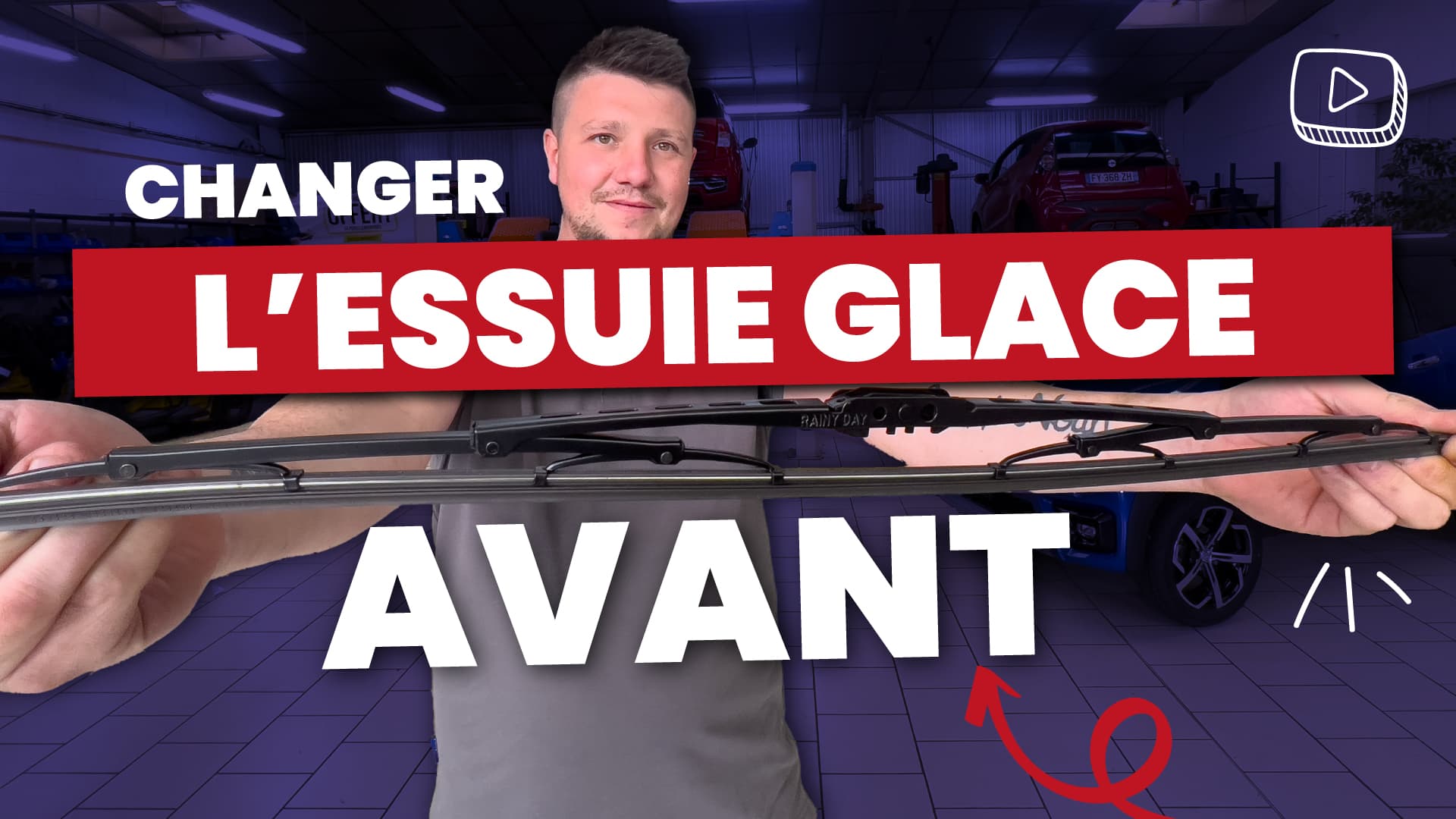 #108 - Balai d'essuie glace avant