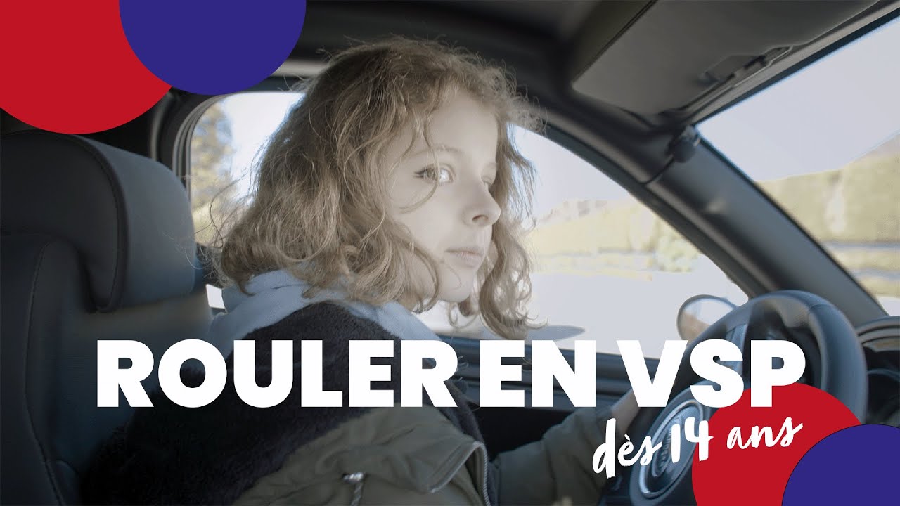 LILOU à 14 ans, elle conduit sa propre voiture sans permis