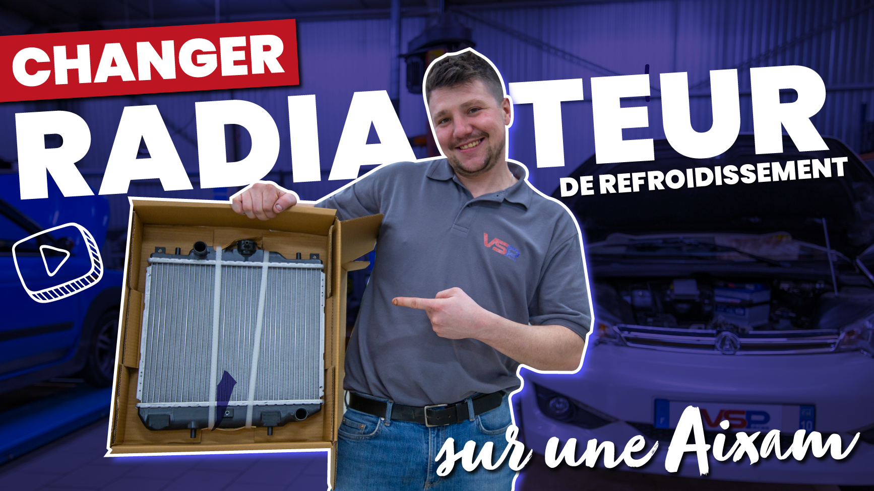 #83 - Comment changer le radiateur de refroidissement sur une AIXAM ?