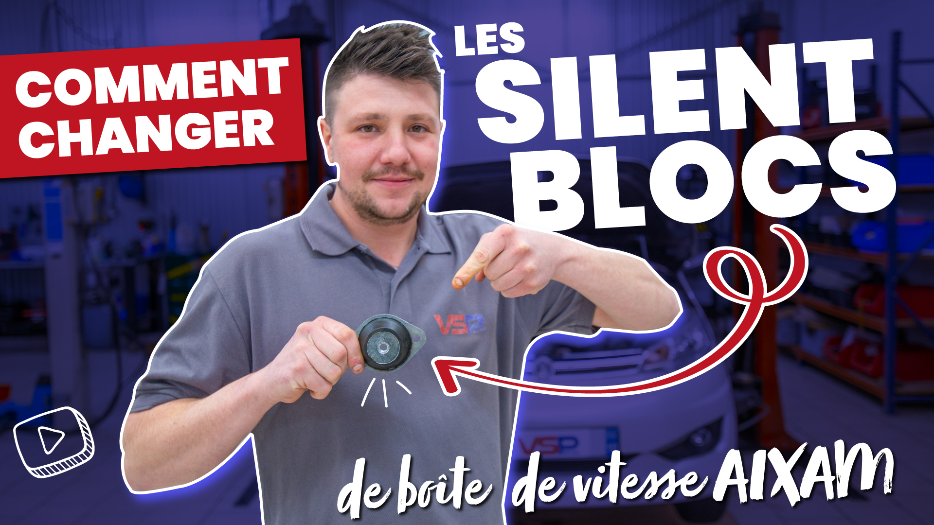 #85 - Comment changer les silent blocs de boîte de vitesse AIXAM ?